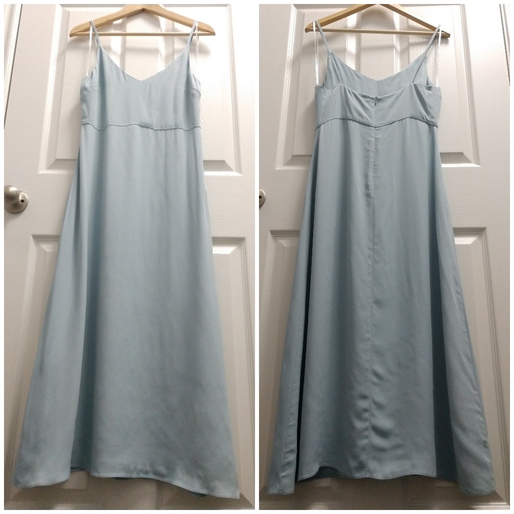 Zimmermann sky blue strappy dress 1
